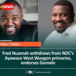 Fred Nuamah Withdraws from Ayawaso West-Wuogon NDC Parliamentary Race: A Unity-driven Decision